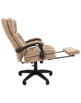 Кресло руководителя Chairman Home 442 ткань бежевый, изображение 4