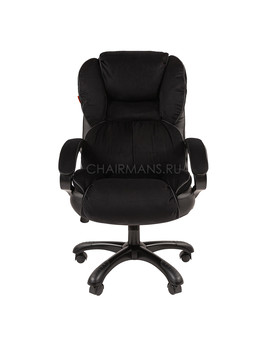 Кресло руководителя Chairman Home 434 ткань черный, изображение 2