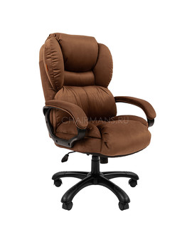 Кресло руководителя Chairman Home 434 ткань коричневое, изображение 1
