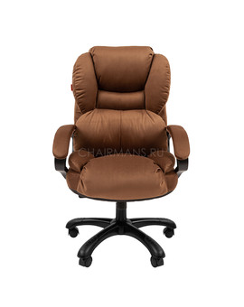Кресло руководителя Chairman Home 434 ткань коричневое, изображение 2