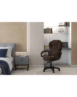 Кресло руководителя Chairman Home 434 ткань коричневое, изображение 5