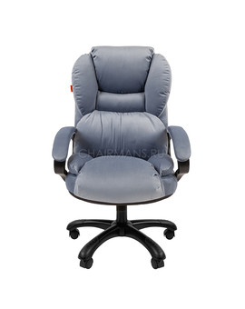 Кресло руководителя Chairman Home 434 ткань голубое, изображение 2