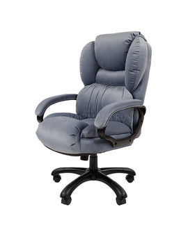 Кресло руководителя Chairman Home 434 ткань голубое, изображение 4