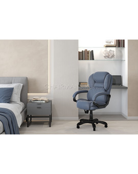 Кресло руководителя Chairman Home 434 ткань голубое, изображение 5