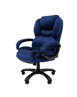 Кресло руководителя Chairman Home 434 ткань синее, изображение 4