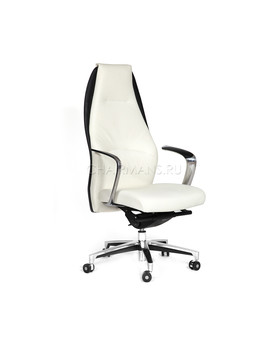 Кресло руководителя Chairman BASIC кожа белый, изображение 1