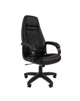 Кресло руководителя Chairman 950 LT экопремиум черный, изображение 1