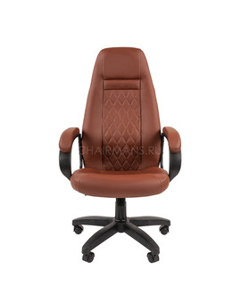 Кресло руководителя Chairman 950 LT экопремиум коричневый, изображение 2