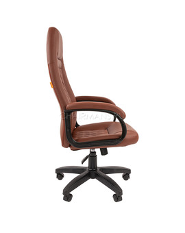 Кресло руководителя Chairman 950 LT экопремиум коричневый, изображение 3