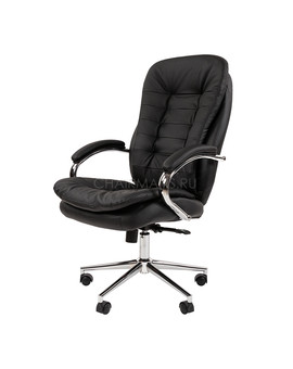 Кресло руководителя Chairman 795 кожа черный, изображение 4