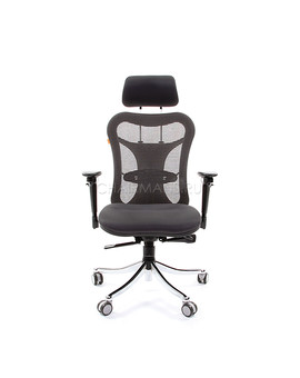 Кресло руководителя Chairman 769 сетка/ткань TW-12 серый, изображение 2