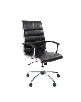 Кресло руководителя Chairman 760 экокожа черный, изображение 1