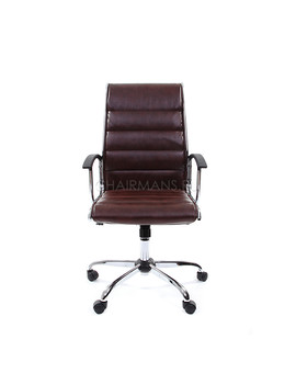 Кресло руководителя Chairman 760 экокожа коричневый, изображение 2