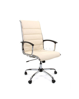 Кресло руководителя Chairman 760 экокожа бежевый, изображение 1