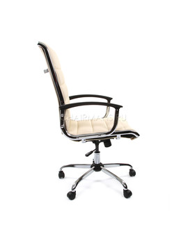 Кресло руководителя Chairman 760 экокожа бежевый, изображение 3