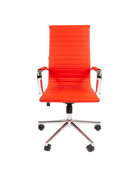 Кресло руководителя Chairman 755 экопремиум красный, изображение 2