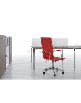 Кресло руководителя Chairman 755 экопремиум красный, изображение 4