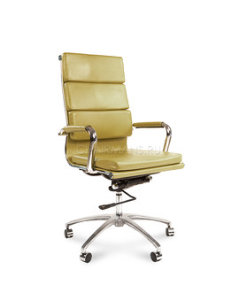 Кресло руководителя Chairman 750 экокожа фисташковый, изображение 1