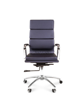 Кресло руководителя Chairman 750 экокожа синий, изображение 2