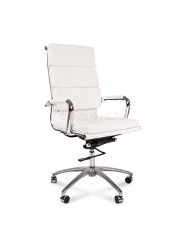 Кресло руководителя Chairman 750 экокожа белый, изображение 1