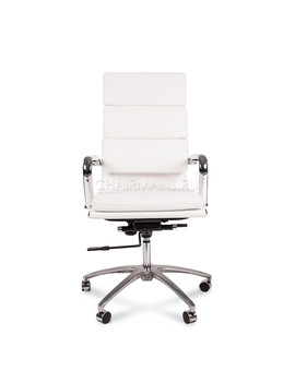 Кресло руководителя Chairman 750 экокожа белый, изображение 2