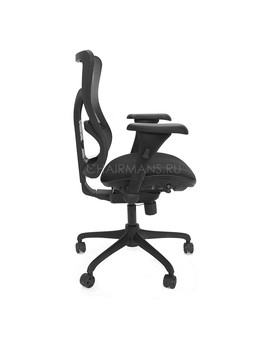 Кресло руководителя Chairman 730 сетка/ткань черный, изображение 2