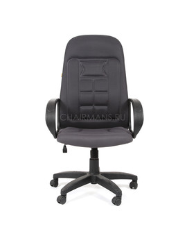 Кресло руководителя Chairman 727 ткань TW-12 серый, изображение 2