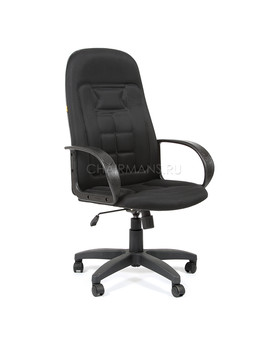 Кресло руководителя Chairman 727 ткань TW-11 черный, изображение 1