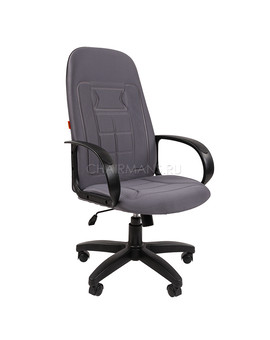 Кресло руководителя Chairman 727 ткань OS серый, изображение 1