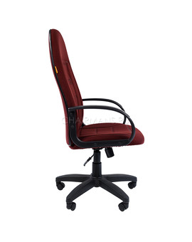 Кресло руководителя Chairman 727 ткань 10-361 бордовый, изображение 3