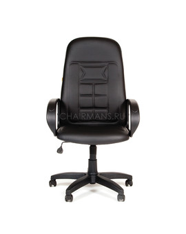 Кресло руководителя Chairman 727 Eco экокожа черный, изображение 2
