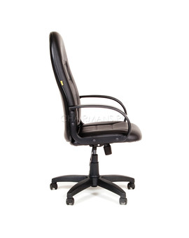 Кресло руководителя Chairman 727 Eco экокожа черный, изображение 3