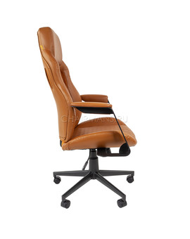Кресло руководителя Chairman 720 экопремиум коричневый, изображение 3