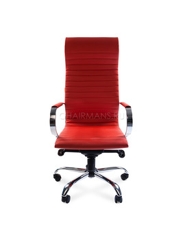 Кресло руководителя Chairman 710 экопремиум красный, изображение 2