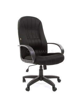 Кресло руководителя Chairman 685 ткань TW-11 черный, изображение 1
