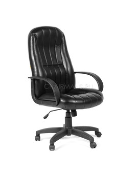 Кресло руководителя Chairman 685 КЗ экокожа черный, изображение 1
