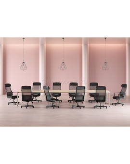 Кресло руководителя Chairman 590 сетка/ткань черный, изображение 5