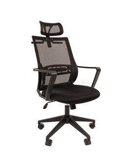 Кресло руководителя Chairman 545 ткань черный, изображение 1