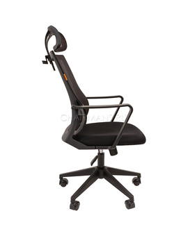 Кресло руководителя Chairman 545 ткань черный, изображение 3