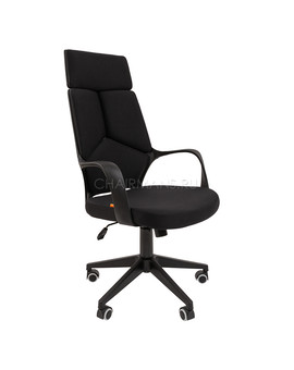 Кресло руководителя Chairman 525 ткань черный, изображение 1