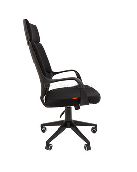 Кресло руководителя Chairman 525 ткань черный, изображение 3