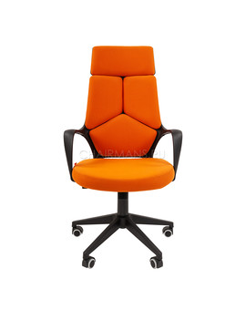 Кресло руководителя Chairman 525 ткань оранжевый, изображение 2