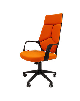 Кресло руководителя Chairman 525 ткань оранжевый, изображение 4
