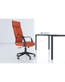 Кресло руководителя Chairman 525 ткань оранжевый, изображение 5