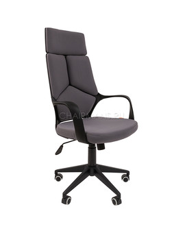 Кресло руководителя Chairman 525 ткань серый, изображение 1