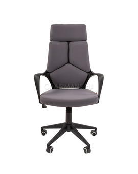 Кресло руководителя Chairman 525 ткань серый, изображение 2