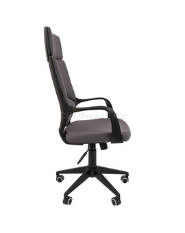 Кресло руководителя Chairman 525 ткань серый, изображение 3