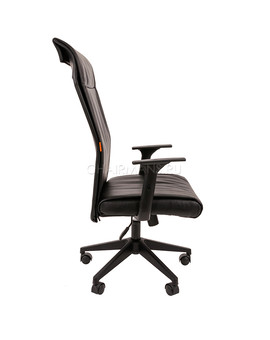 Кресло руководителя Chairman 510 экокожа черный, изображение 3