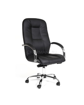 Кресло руководителя Chairman 490 экопремиум черный, изображение 1