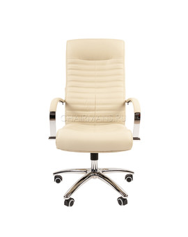 Кресло руководителя Chairman 480 экокожа бежевый, изображение 2